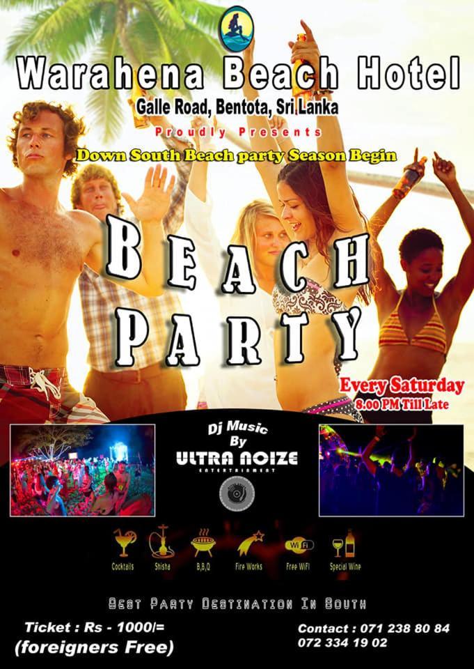 Warahena Beach Hotel เบนโตตา ภายนอก รูปภาพ